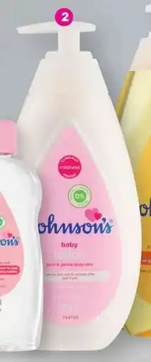 Game Johnson's Baby Lotion offer