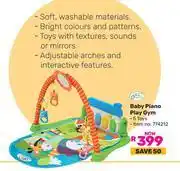 Game Baby Links Baby Piano Play Gym offer