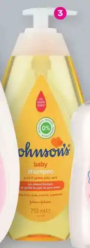 Game Johnson's Baby Shampoo offer