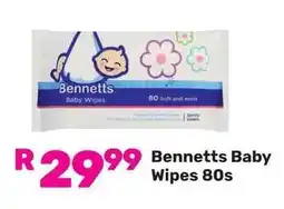 Game Bennetts Baby Wipes offer