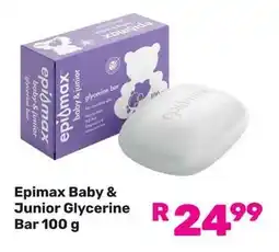 Game Epimax Baby & Junior Glycerine Bar offer