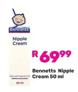 Game Bennetts Nipple Cream offer