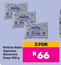 Game Reitzer Baby Aqueous Glycerine Soap offer
