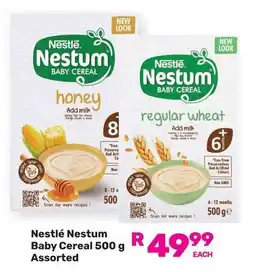 Game Nestlé Nestum Baby Cereal Assorted offer