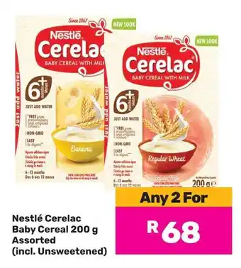 Game Nestlé Cerelac Baby Cereal Assorted offer