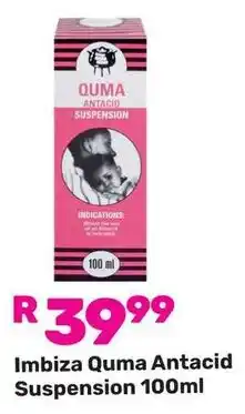 Game Imbiza Quma Antacid Suspension offer