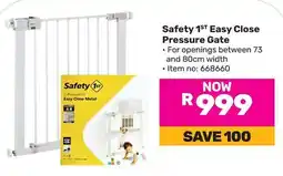 Game Safety 1st Easy Close Pressure Gate offer