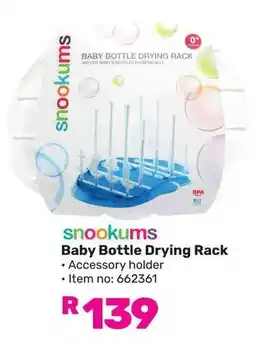 Game Snookums Baby Bottle Drying Rack offer