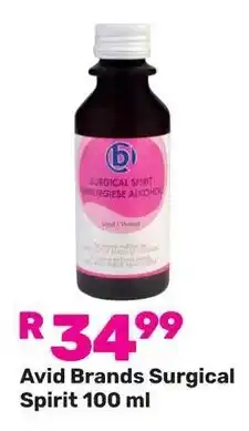 Game Avid Brands Surgical Spirit offer