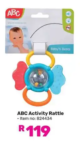 Game ABC Activity Rattle offer