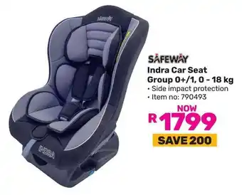 Game SAFEWAY Indra Car Seat offer