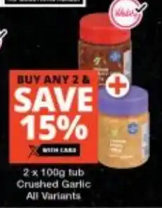 Checkers Crushed Garlic All Variants offer