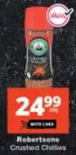 Checkers Robertsons Crushed Chillies offer