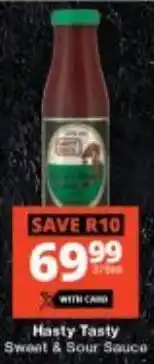 Checkers Hasty Tasty Sweet & Sour Sauce offer