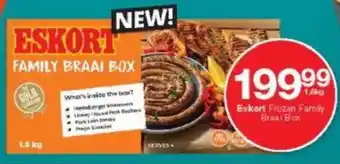 Checkers Eskort Frozen Family Braai Box offer