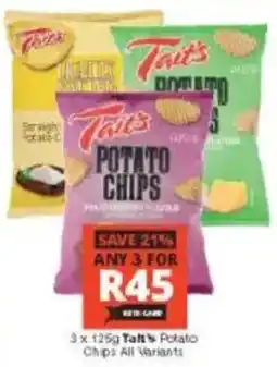 Checkers Tait's Potato Chips All Variants offer