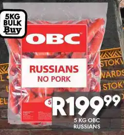 OBC Meat & Chicken OBC Russians offer