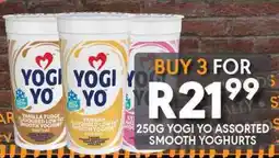 OBC Meat & Chicken Yogi yo assorted smooth yoghurts offer