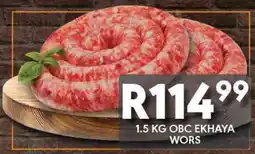 OBC Meat & Chicken Obc ekhaya wors offer