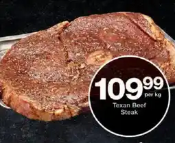 Checkers Texan Beef Steak offer