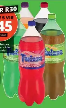 Checkers Twizza Carbonated Soft Drink offer