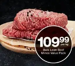 Checkers Bulk Lean Beef Mince Value Pack offer