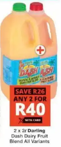 Checkers Darling Dash Dairy Fruit Blend All Variants offer