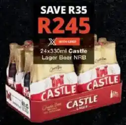 Checkers Castle Lager Beer NRB offer