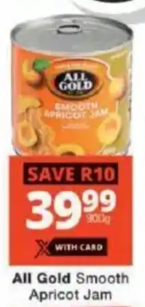 Checkers All Gold Smooth Apricot Jam offer