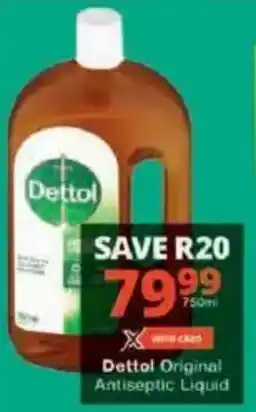 Checkers Dettol Original Antiseptic Liquid offer