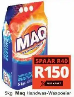 Checkers Maq Hand Washing Powder offer