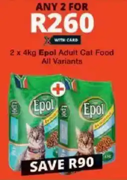 Checkers Epol Adult Cal Food All Variants offer
