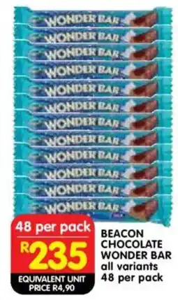 Shoprite Beacon chocolate wonder bar all variants offer