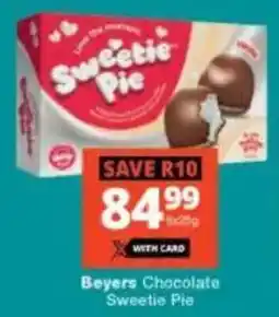 Checkers Beyers Chocolate Sweetie Pie offer