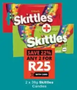 Checkers Skittles Candies offer