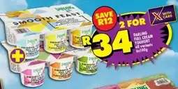 Shoprite Darling full cream yoghurt all variants offer