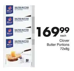 Save Clover Butter Portions offer