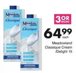 Save Meadowland Classique Cream/ Delight offer