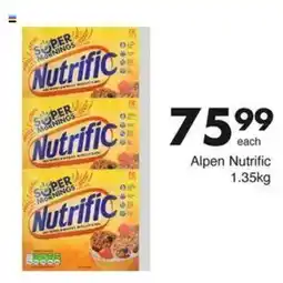 Save Alpen Nutrific offer
