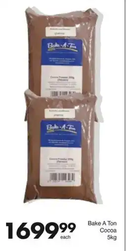 Save Bake A Ton Cocoa offer