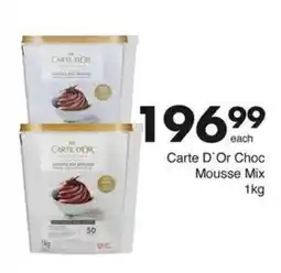 Save Carte D'Or Choc Mousse Mix offer