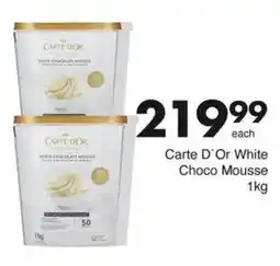 Save Carte D'Or White Choco Mousse offer