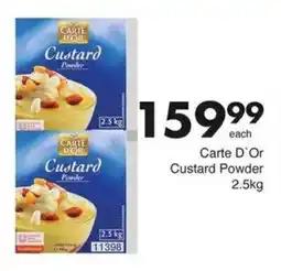 Save Carte D'Or Custard Powder offer