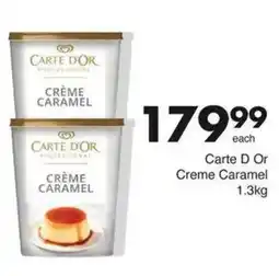 Save Carte D Or Creme Caramel offer