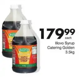 Save Illovo Syrup Catering Golden offer