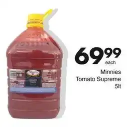 Save Minnies Tomato Supreme offer