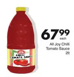 Save All Joy Chilli Tomato Sauce offer