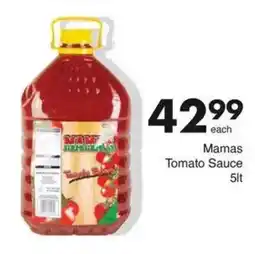 Save Mamas Tomato Sauce offer