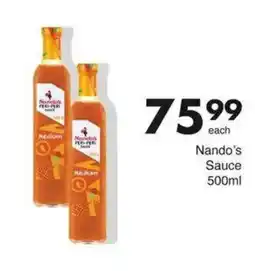 Save Nando's Sauce offer