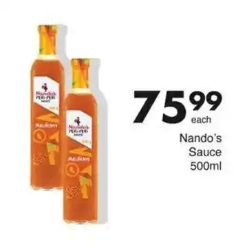 Save Nando's Sauce offer